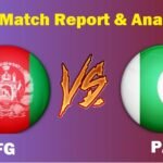 Pakistan vs Afghanistan