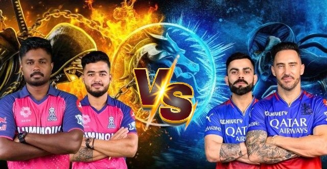 RR vs RCB 2025 Scorecard