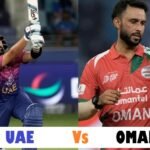 United Arab Emirates national cricket team vs oman national cricket team match scorecard