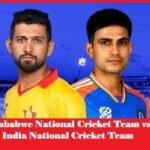 Zimbabwe National Cricket Team vs India National Cricket Team Timeline