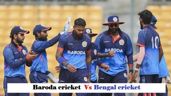 Baroda cricket team vs Bengal cricket team match scorecard