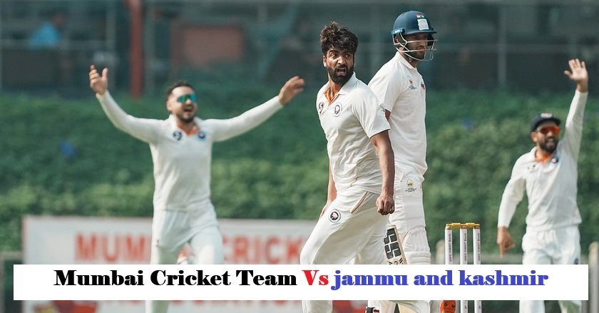 mumbai cricket team vs jammu and kashmir cricket team match scorecard