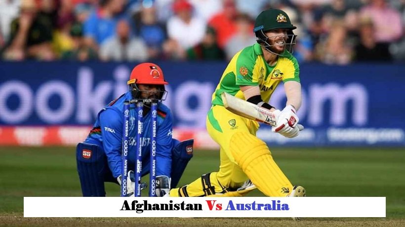 afghanistan national cricket team vs australian men’s cricket team timeline