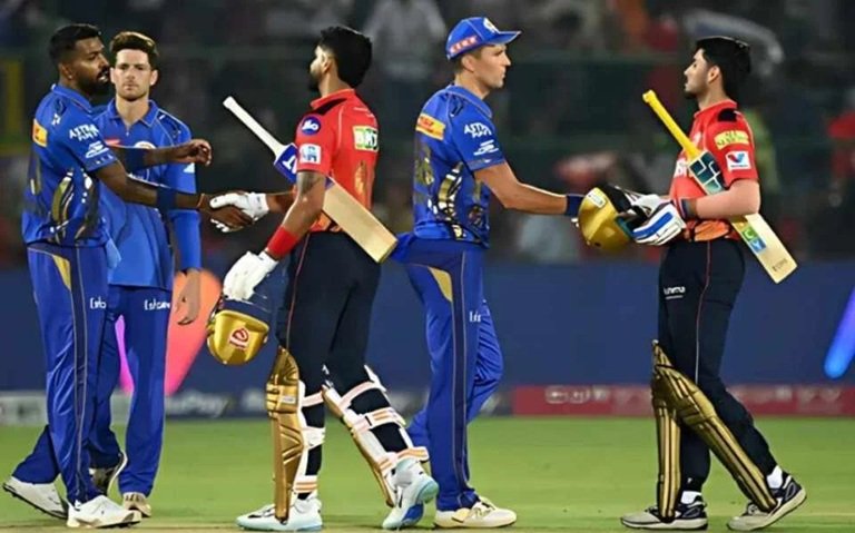 Mumbai Indians vs Punjab Kings Match Scorecard