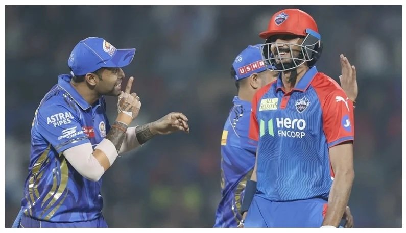 Delhi Capitals vs Mumbai Indians healthy scorecard