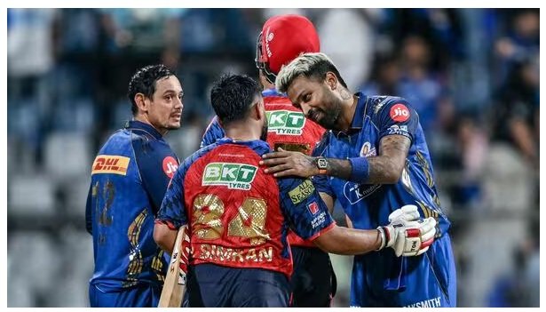 punjab kings vs mumbai indians match scorecard